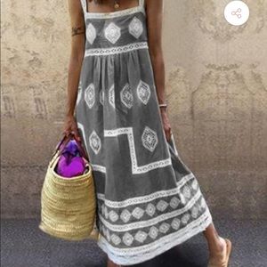 New boho summer dress